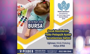 Çocuk Resimlerinin Psiko-Pedagojik Açıdan İncelenmesi Eğitimi – BURSA (09/10 Mart 2019)